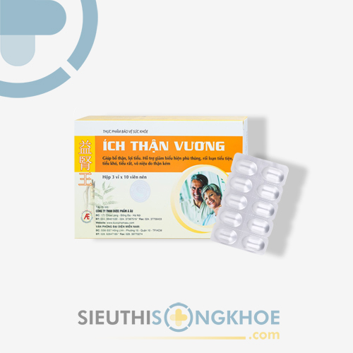 Ích Thận Vương - Viên Uống Hỗ Trợ Tăng Cường Chức Năng Thận