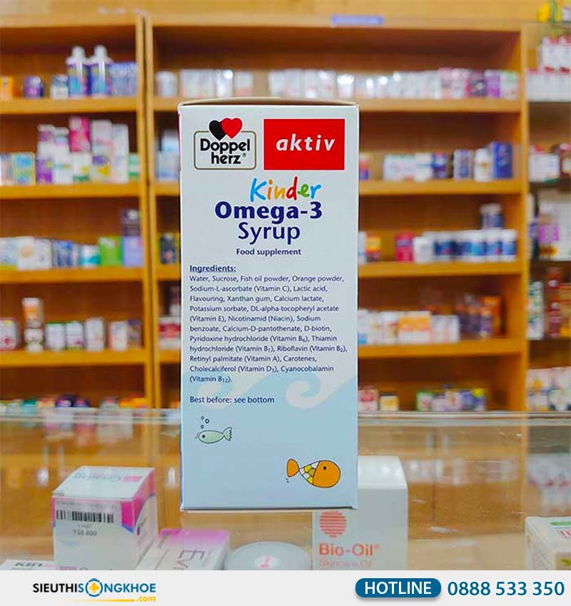 kinder omega 3 syrup có tốt không