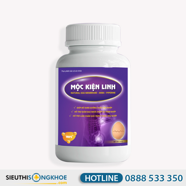 Mộc Kiện Linh - Viên Uống Hỗ Trợ Giảm Đau Nhức & Phục Hồi Xương Khớp Bị Thoái Hoá, Loãng Xương