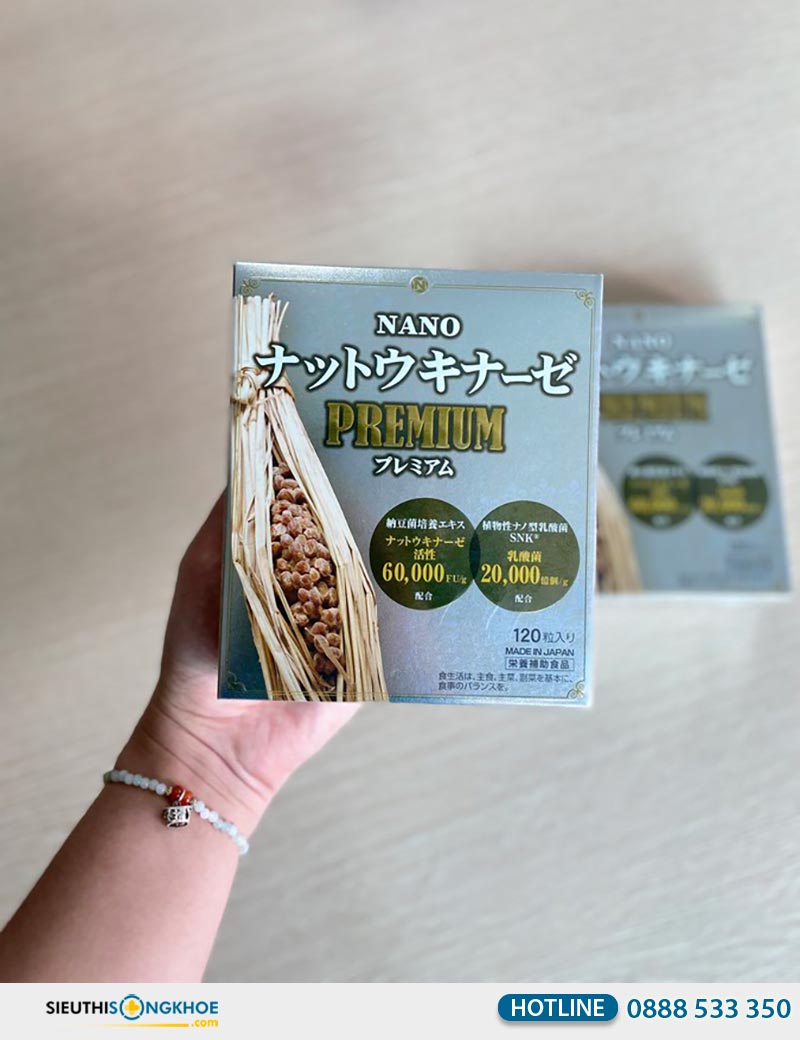 nattokinase premium 60000fu giá bao nhiêu