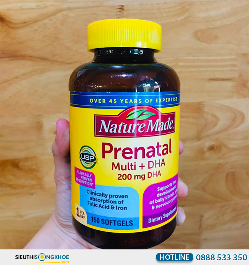 nature made prenatal multi dha