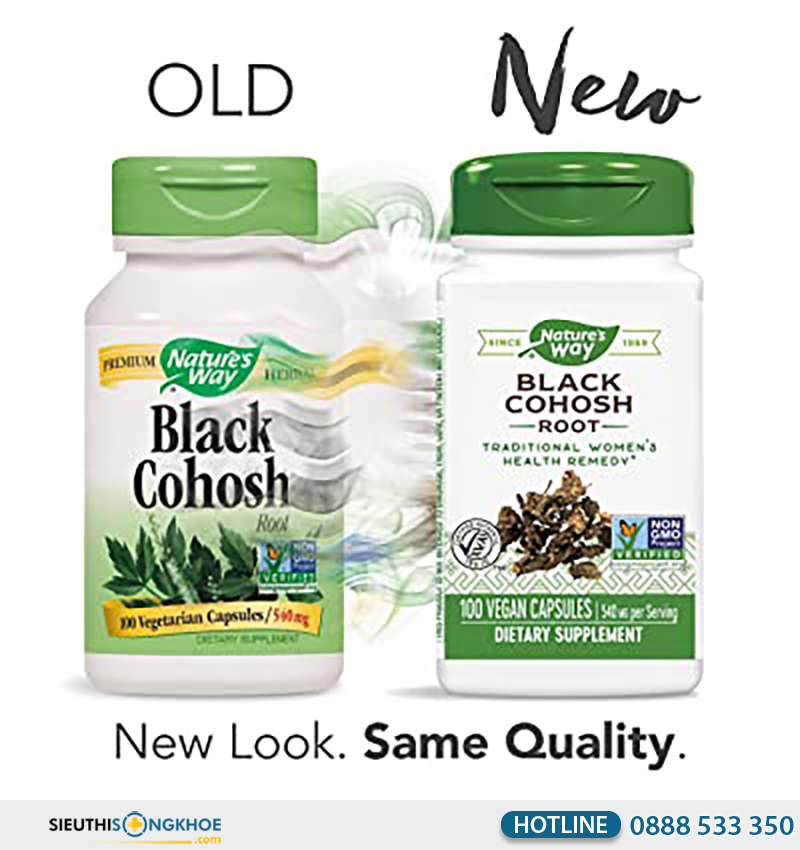 nature's way black cohosh root