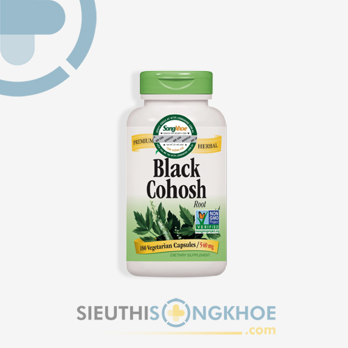 Nature's Way Black Cohosh Root - Viên Uống Hỗ Trợ Điều Hoà Kinh Nguyệt Nữ Giới
