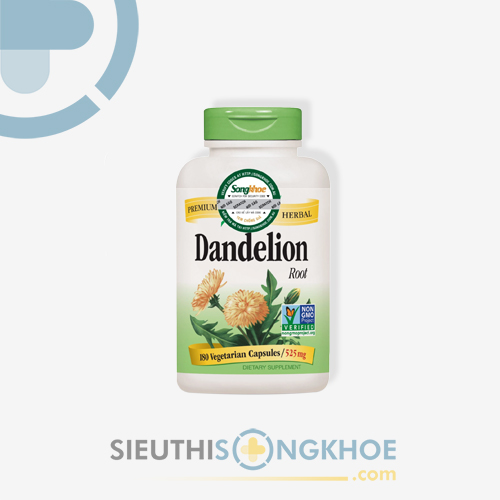 Nature's Way Dandelion Root - Viên Uống Hỗ Trợ Ổn Định Máu Huyết & Nâng Cao Sức Khoẻ