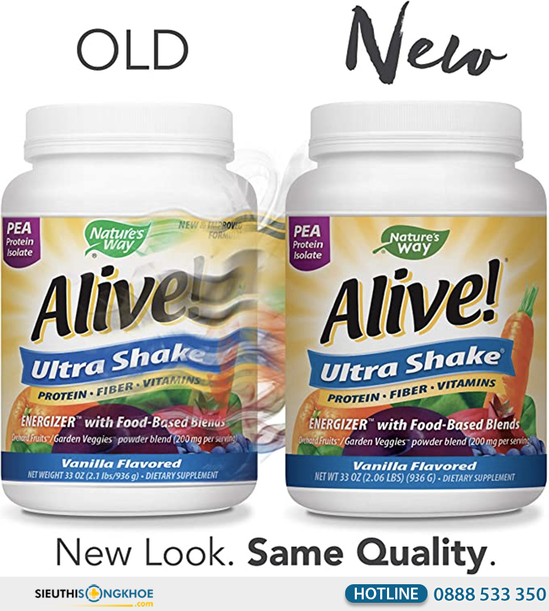 nature's way ultra shake pea protein