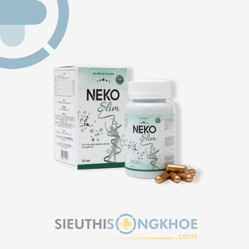 Neko Slim - Viên Uống Hỗ Trợ Đốt Cháy Mỡ Thừa Cho Người Béo Phì