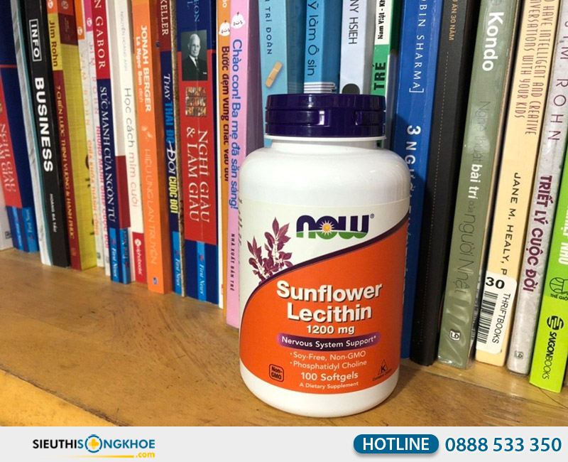 now foods sunflower lecithin
