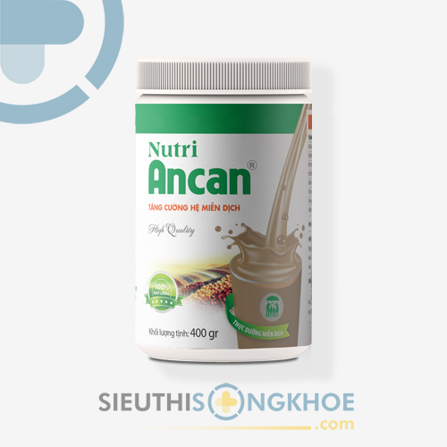 Nutri Ancan Sản Phẩm Hỗ Trợ Nâng Cao Hệ Miễn Dịch hộp 400g