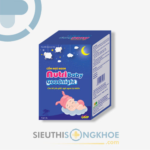 Nutribaby Goodnight - Sản Phẩm Hỗ Trợ Cải Thiện Hệ Thần Kinh & Chăm Sóc Giấc Ngủ Của Trẻ Nhỏ