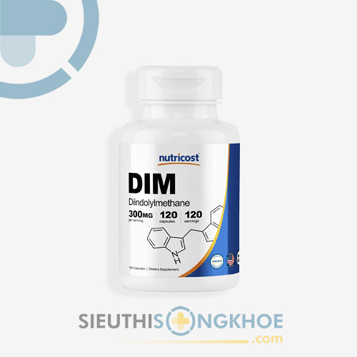 Nutricost Dim Diindolylmethane - Viên Uống Hỗ Trợ Cải Thiện Sức Khoẻ Nam & Nữ Giới