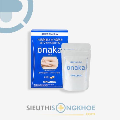 Onaka Pillbox - Viên Uống Hỗ Trợ Đốt Cháy Mỡ Bụng & Cân Bằng Nội Tiết Tố