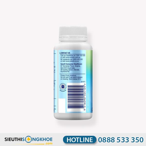 Ostelin Kids Calcium & Vitamin D3 - Sản Phẩm Hỗ Trợ Tăng Chiều Cao & Cải Thiện Não Bộ Cho Trẻ