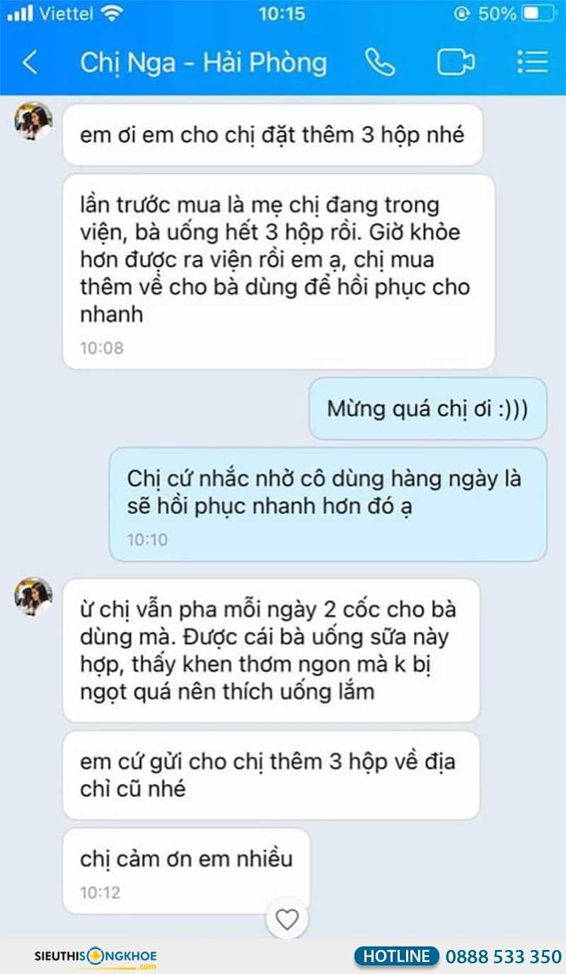 phản hồi khách hàng về boca sure