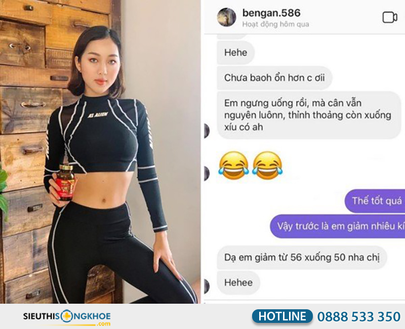 phản hồi khách hàng về naishi diet