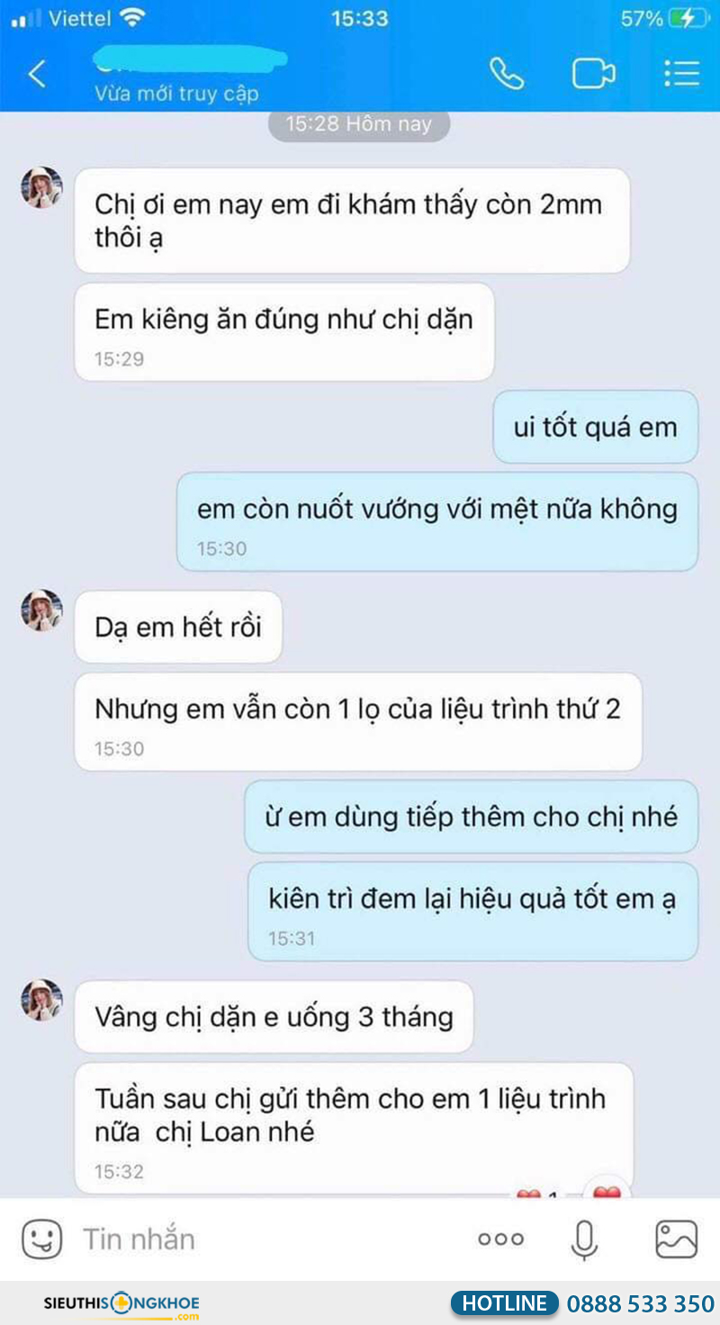 phản hồi khách hàng về viên uống an giáp vương