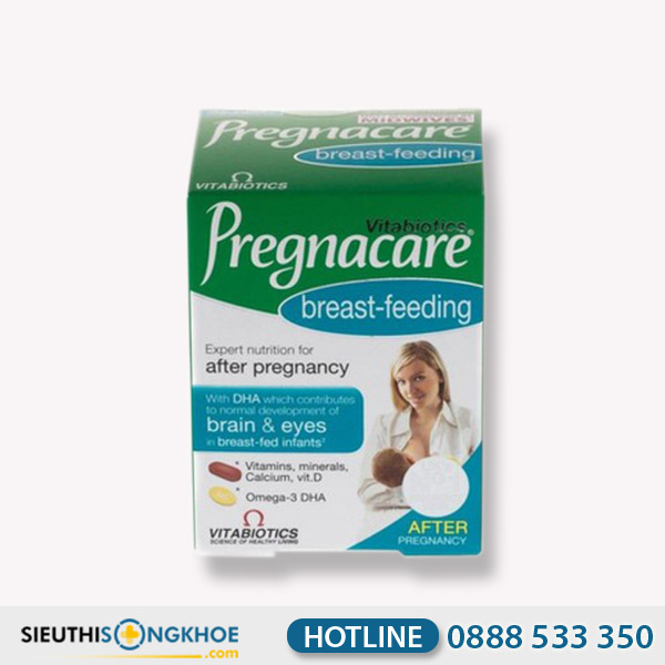 Pregnacare Breast-Feeding - Viên Uống Hỗ Trợ Cung Cấp Vitamin & Khoáng Chất Cho Mẹ Bầu & Em Bé