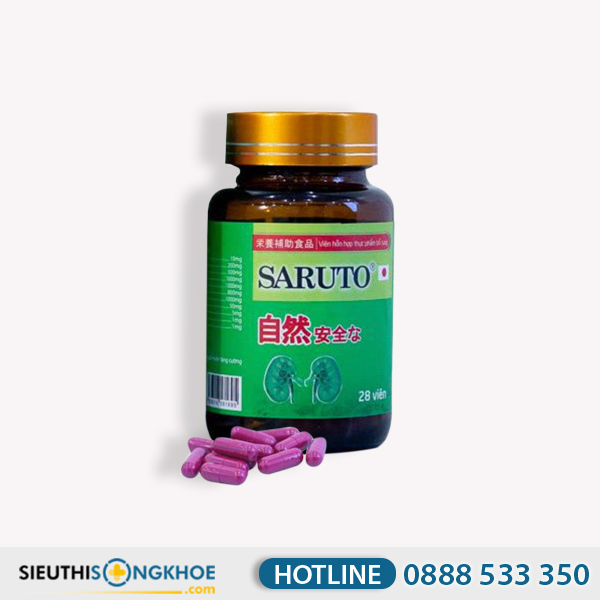Saruto - Viên Uống Bổ Thận & Cải Thiện Sinh Lý Nam Giới