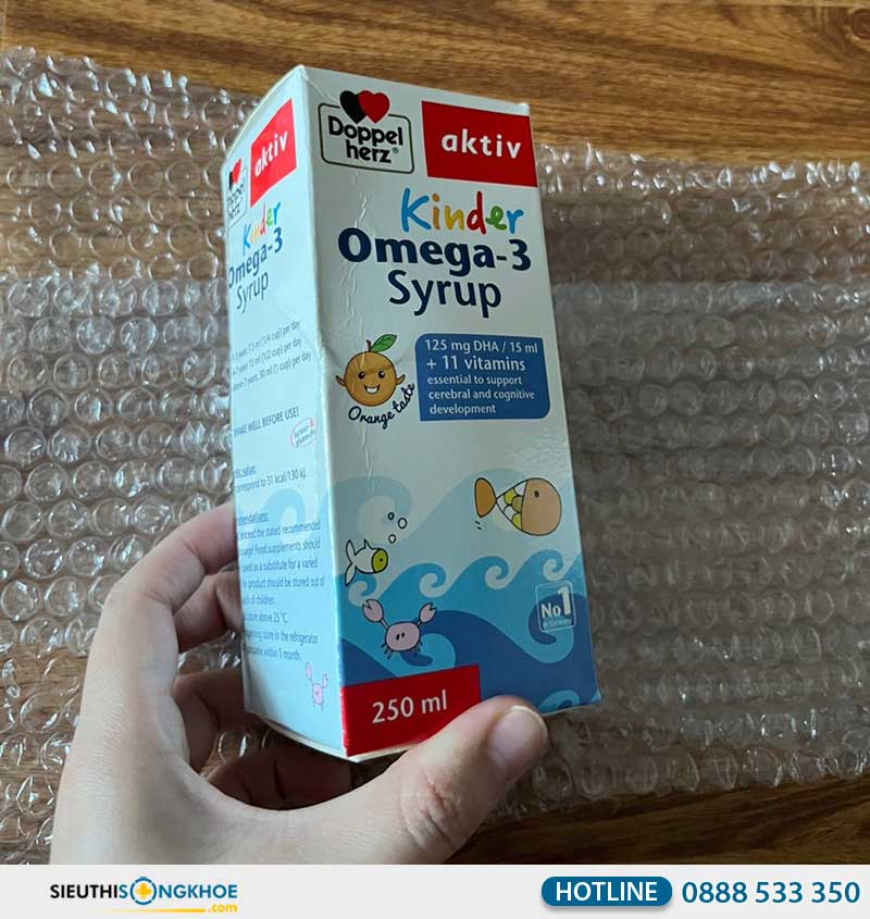 siro omega 3 cho trẻ