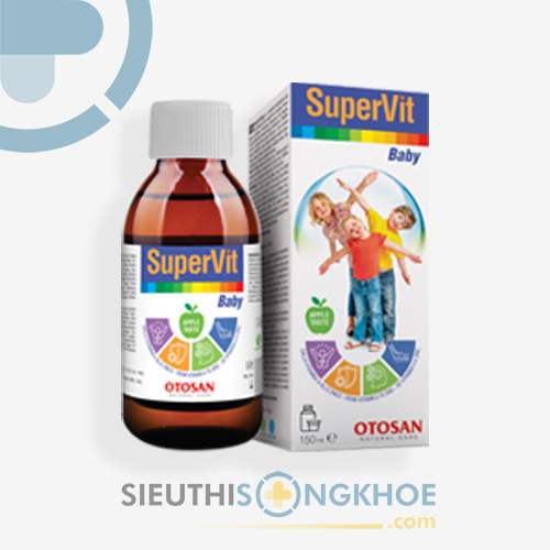 SuperVit Baby Hỗ Trợ Thúc Đẩy Thể Chất & Sức Khoẻ Trẻ Em Chai 150ml