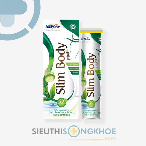 Slim Body Plus+ - Viên Sủi Hỗ Trợ Giảm Cân & Thanh Lọc Cơ Thể