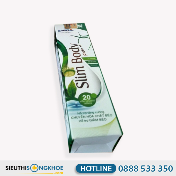 Slim Body Plus+ - Viên Sủi Hỗ Trợ Giảm Cân & Thanh Lọc Cơ Thể