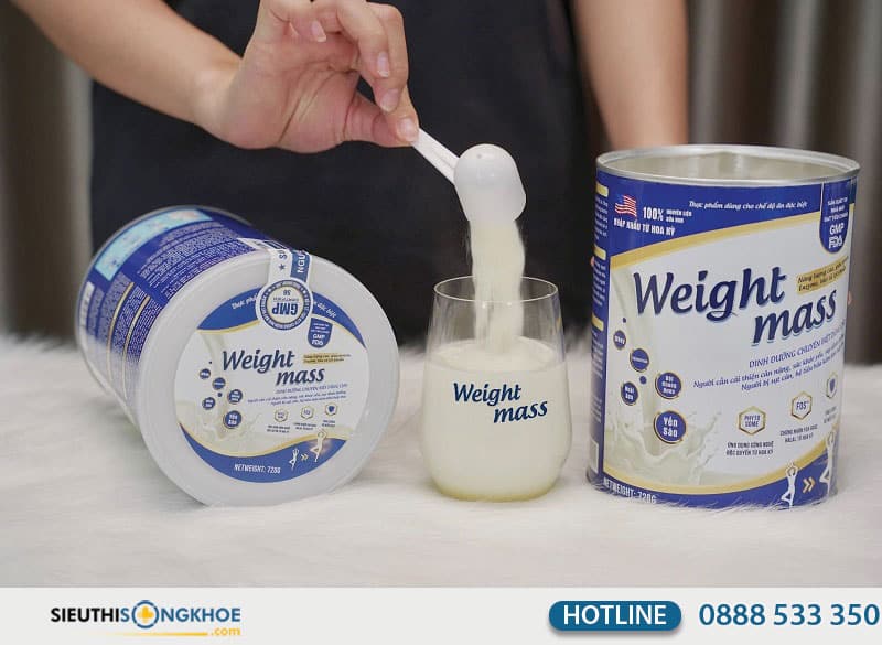 sữa tăng cân weight mass có tốt không