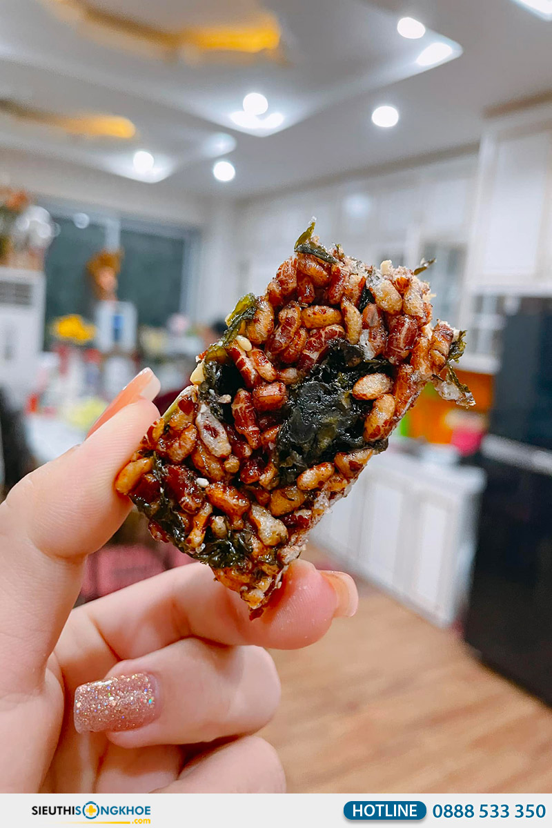 thanh cơm lứt ngũ cốc herbslim