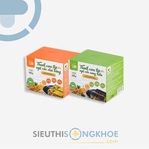 Thanh Cơm Lứt Ngũ Cốc Herbslim - Thực Phẩm Hỗ Trợ Giảm Cân & Ngừa Máu Nhiễm Mỡ