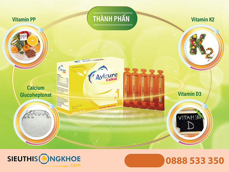 thành phần của avisure calkid