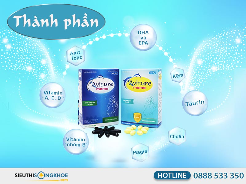 thành phần của avisure mama