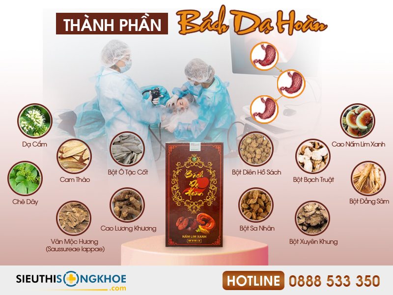 thành phần của bách dạ hoàn