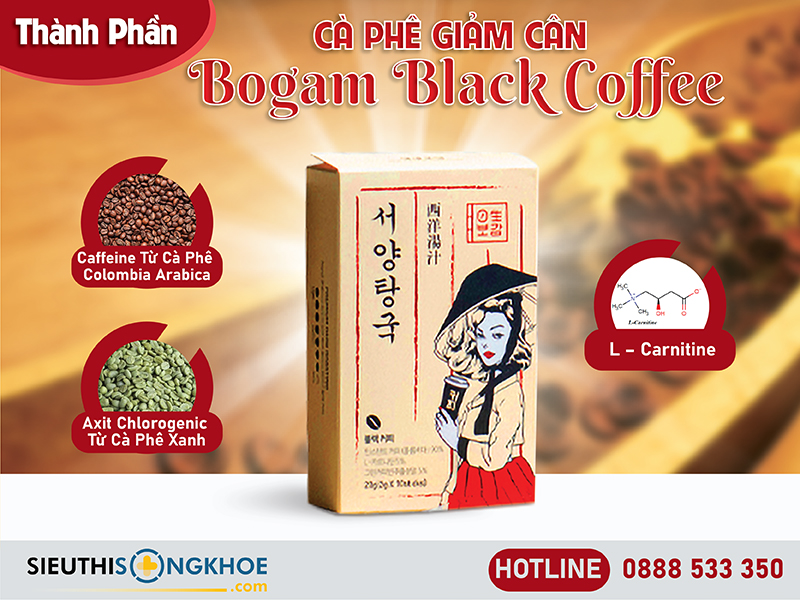 thành phần của bogam black coffee