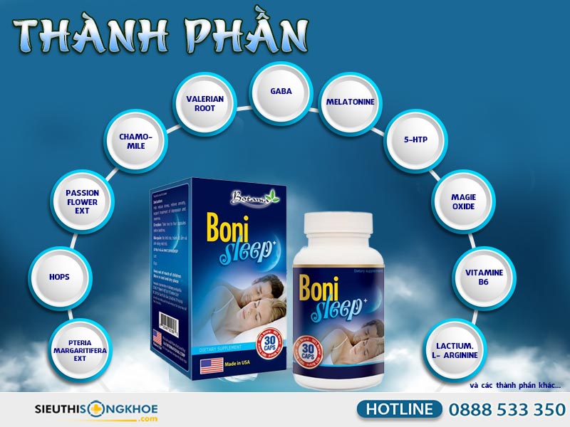thành phần của boni sleep