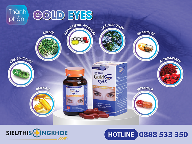 thành phần của gold eyes