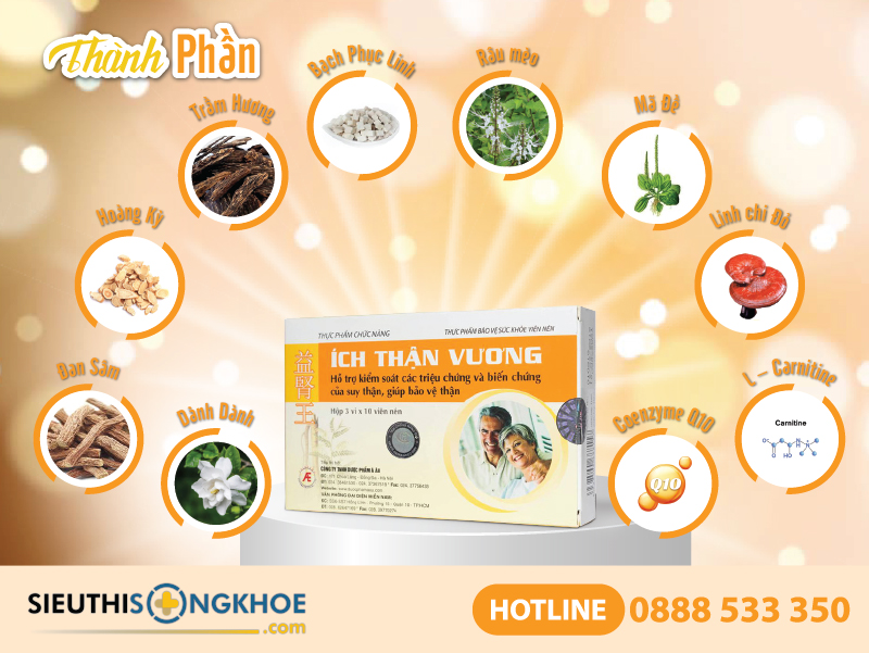 thành phần của ích thận vương