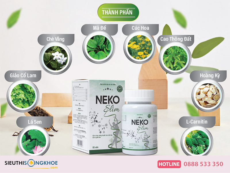 thành phần của neko slim