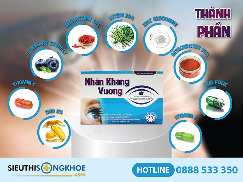 thành phần của nhãn khang vương