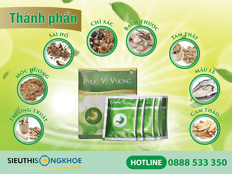 thành phần của phục vị vương