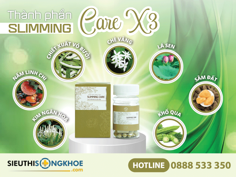 thành phần của slimming care x3