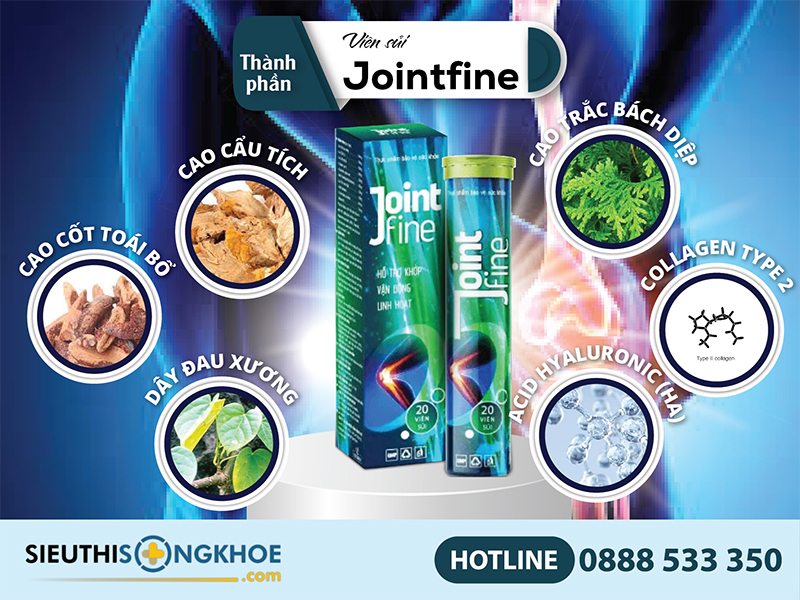 thành phần của viên sủi jointfine