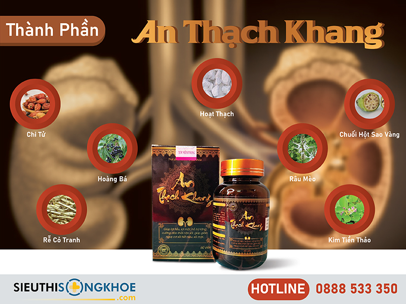 thành phần của viên uống an thạch khang