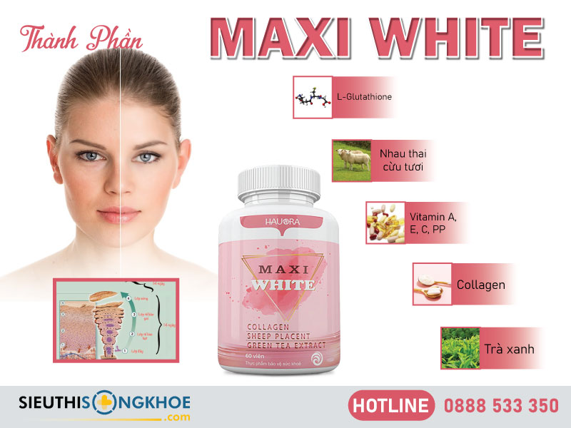 thành phần hauora maxi white