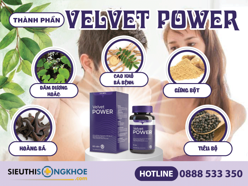 thành phần velvet power