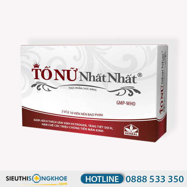 Tố Nữ Nhất Nhất - Viên Uống Hỗ Trợ Bổ Sung Nội Tiết Tố Nữ