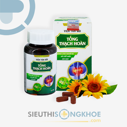 Tống Thạch Hoàn - Viên Uống Hỗ Trợ Đánh Tan Sỏi Mật & Sỏi Tiết Niệu