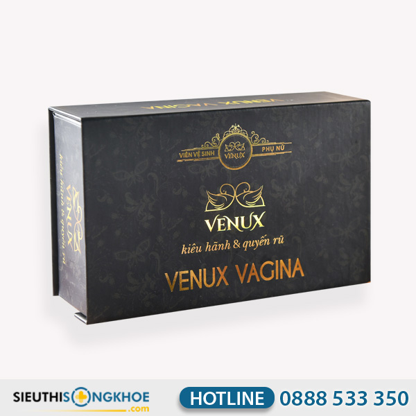 Venux Vagina Lux Hỗ Trợ Ngăn Chặn & Bảo Vệ Sức Khoẻ Vùng Kín Phụ Nữ Hộp 6 Viên