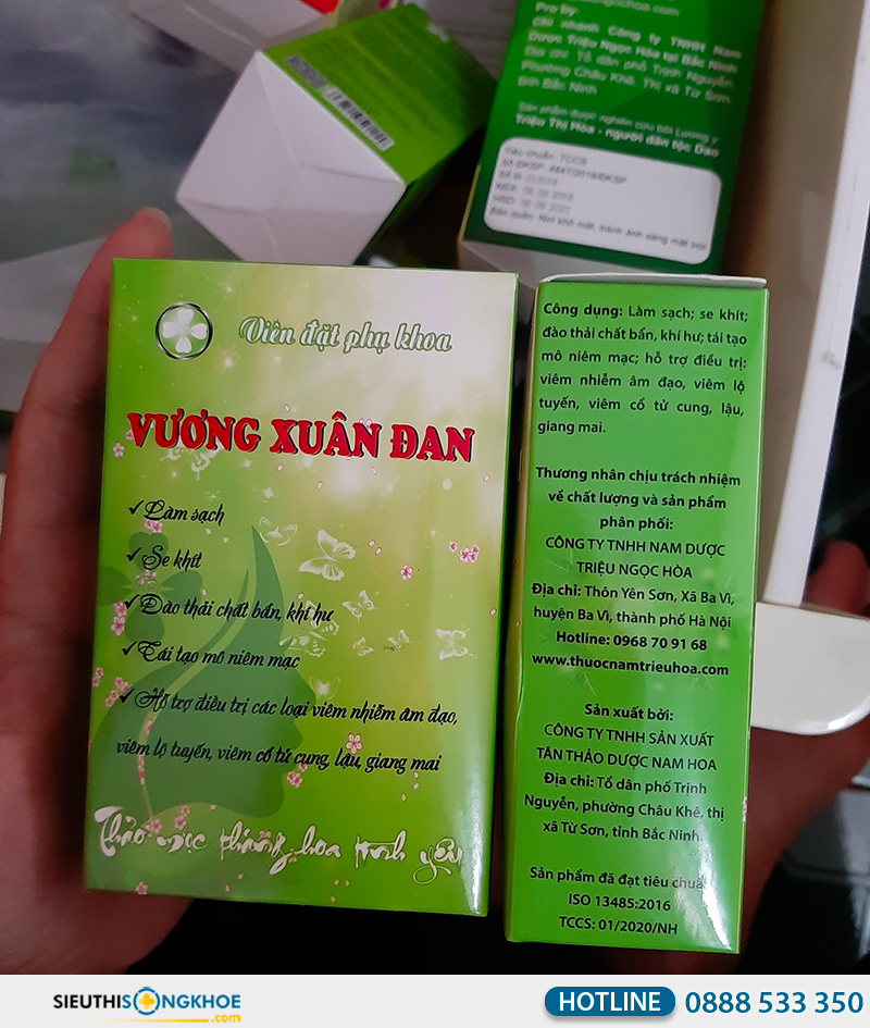 viên đặt phụ khoa vương xuân đan