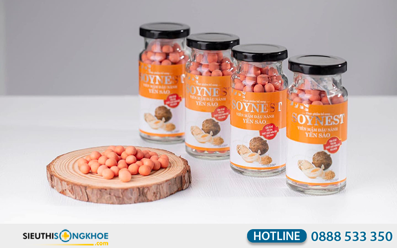 viên mầm đậu nành yến sào soynest