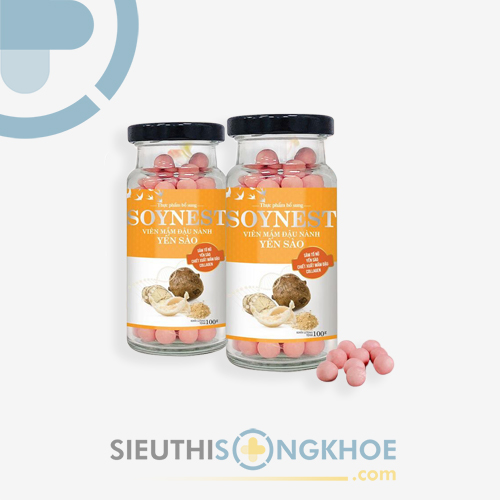 Viên Mầm Đậu Nành Yến Sào Soynest - Sản Phẩm Hỗ Trợ Cải Thiện Kích Cỡ Vòng 1 & Chống Lão Hoá Cho Phụ Nữ