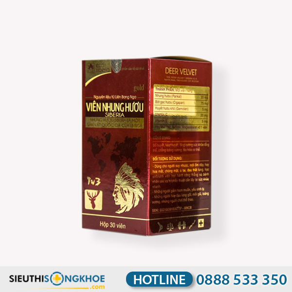 Viên Nhung Hươu Tw3 - Sản Phẩm Hỗ Trợ Phục Hồi Thể Chất & Cải Thiện Sinh Lý Nam Nữ